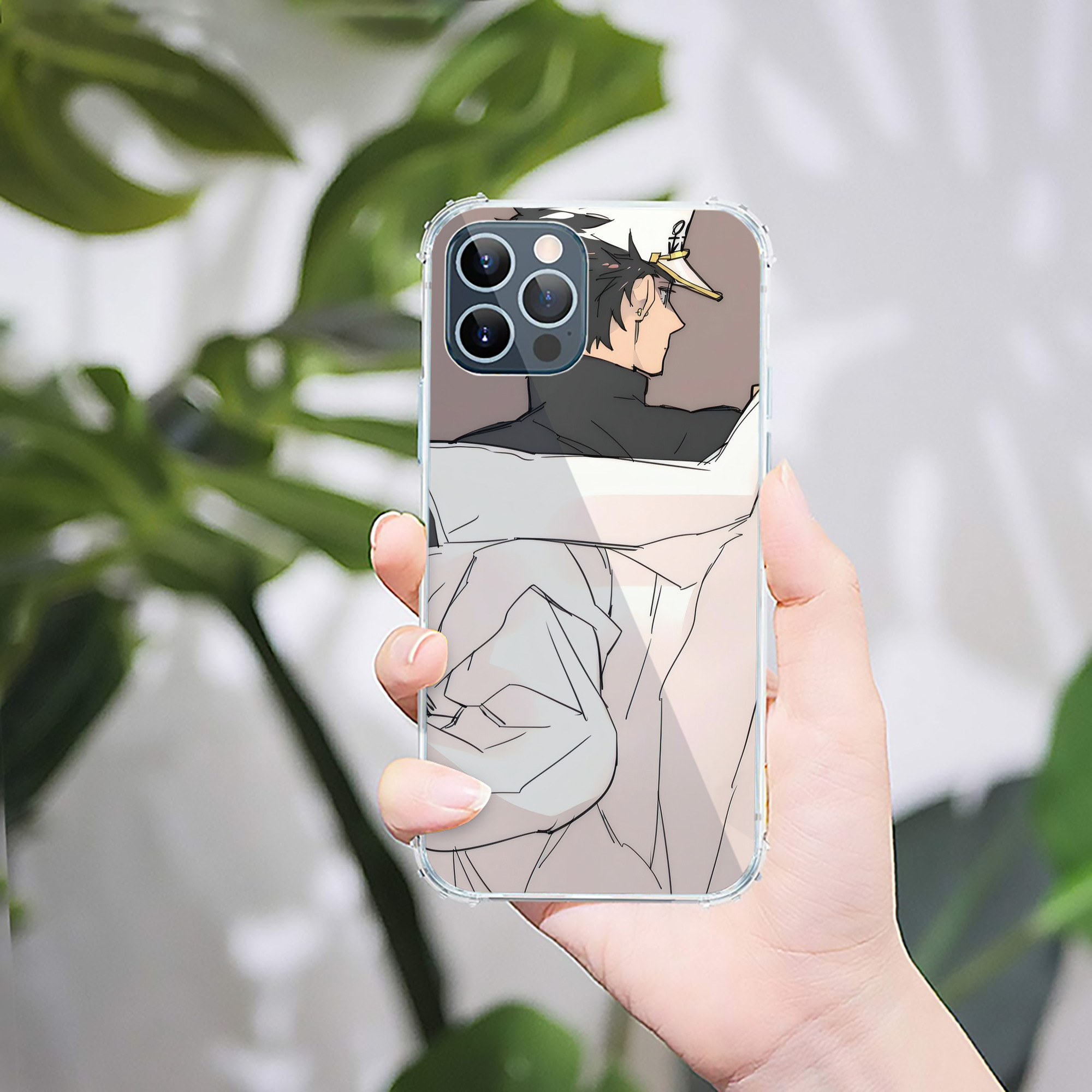 （画像用） ジョジョの奇妙な冒険 JoJo's Bizarre Adventure 【iPhone 12シリーズ対応】透明スマホケース（クリアソフトケース）